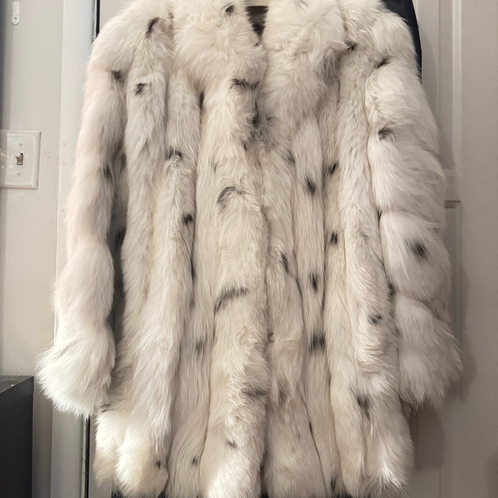 Elegant Fox Fur Coat